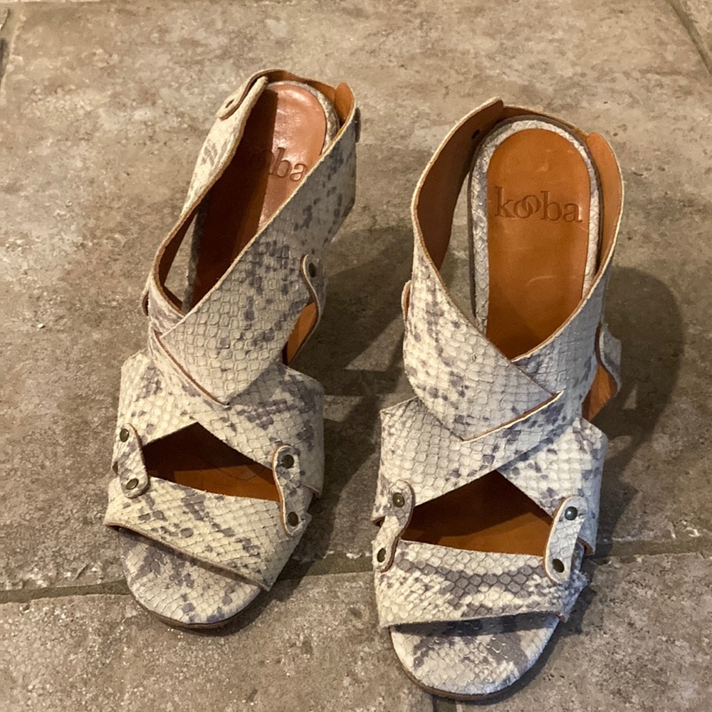 Python Print Kooba Heels - image 1
